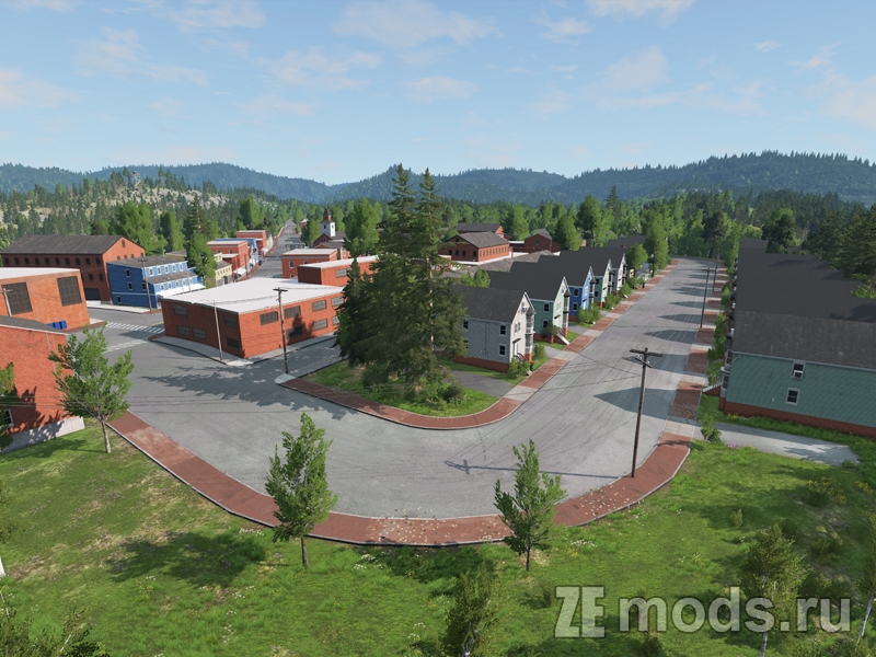Мод Карта "East Coast Beam Life Rework" (1.0) для BeamNG.drive (0.35.x)