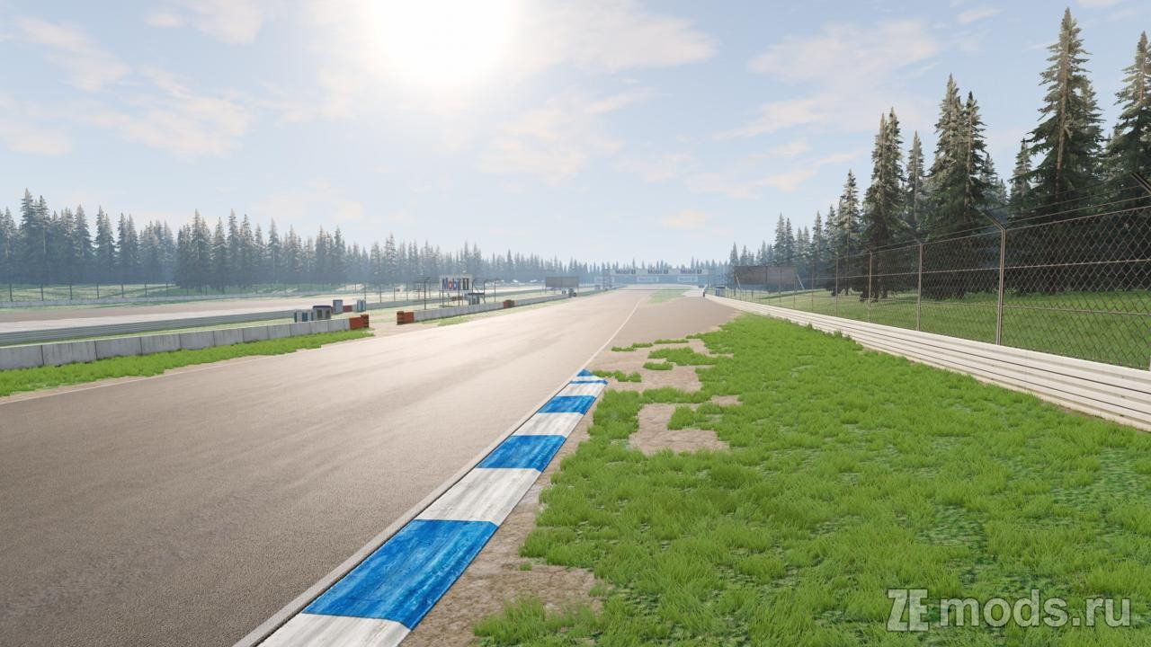 Карта "MBWR Hockenheimring" (1.1) для BeamNG.drive (0.35.x)