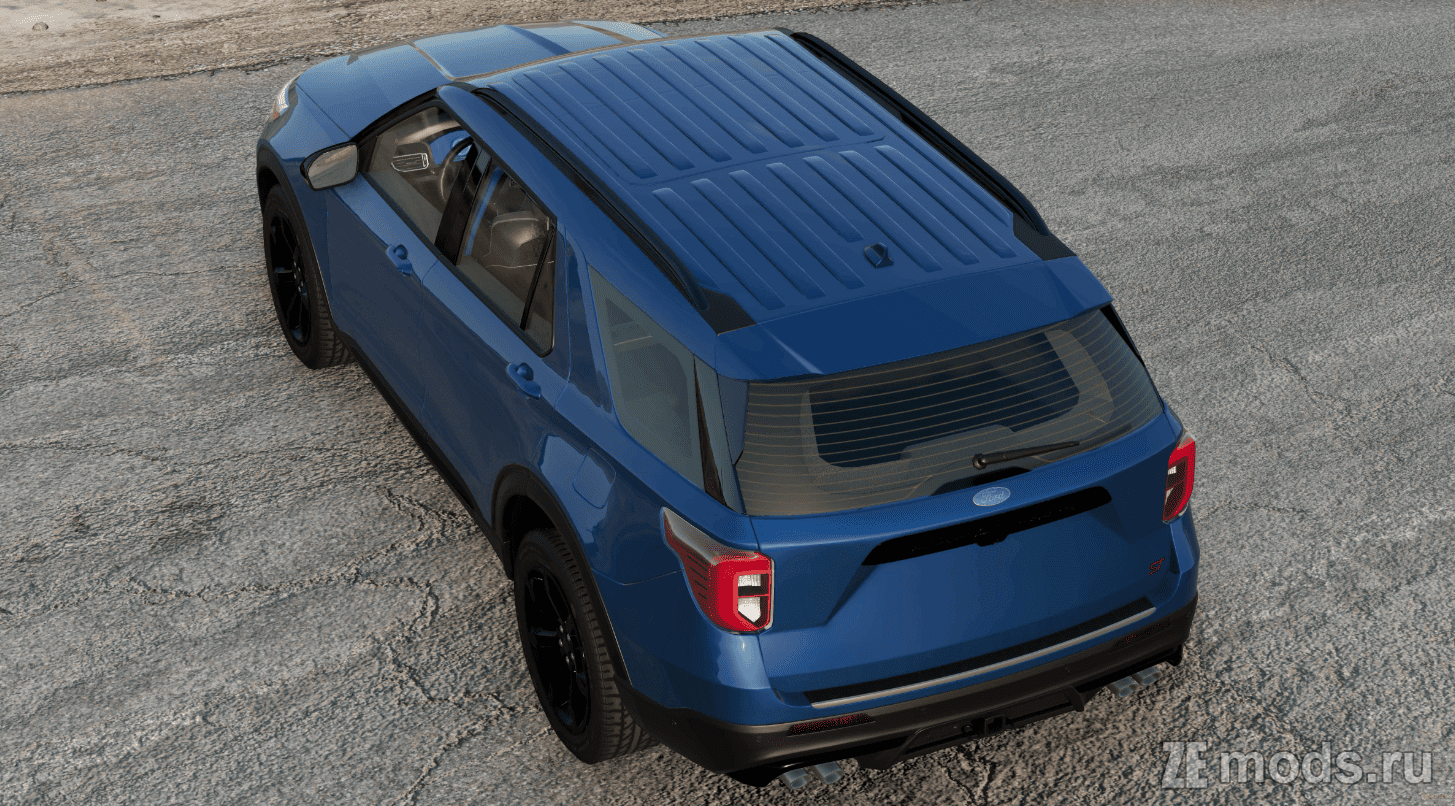 Мод Ford Explorer ST (1.0) для BeamNG.drive (0.35.x)