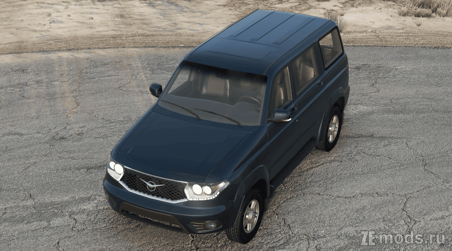 Мод УАЗ Патриот (1.0) для BeamNG.drive (0.35.x)