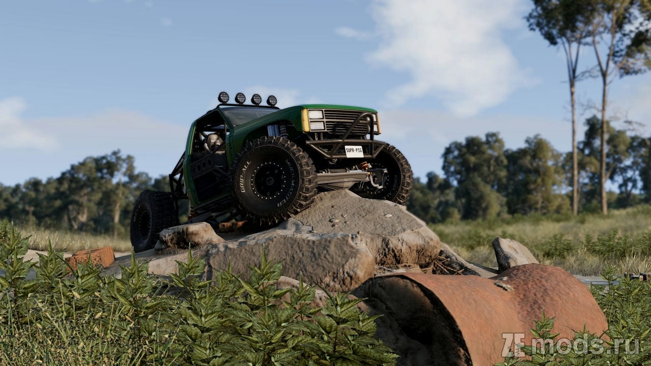 Мод Карта "Gambler Hills" (1.21) для BeamNG.drive (0.35.x)