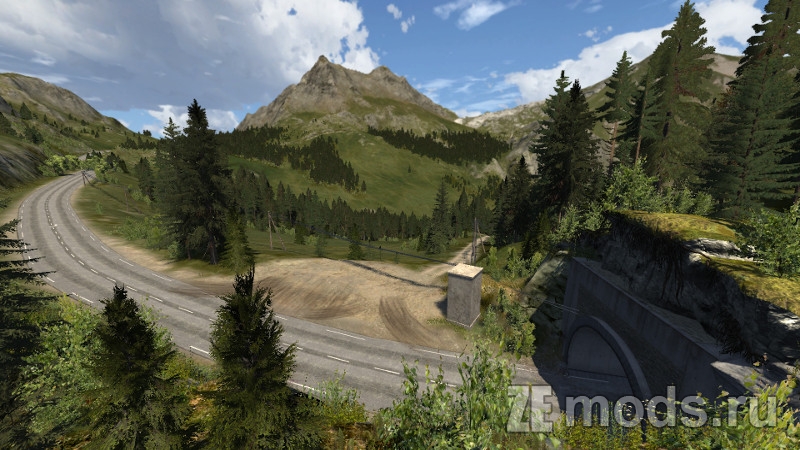 Мод Карта "Altitude" (1.5) для BeamNG.drive (0.35.x)