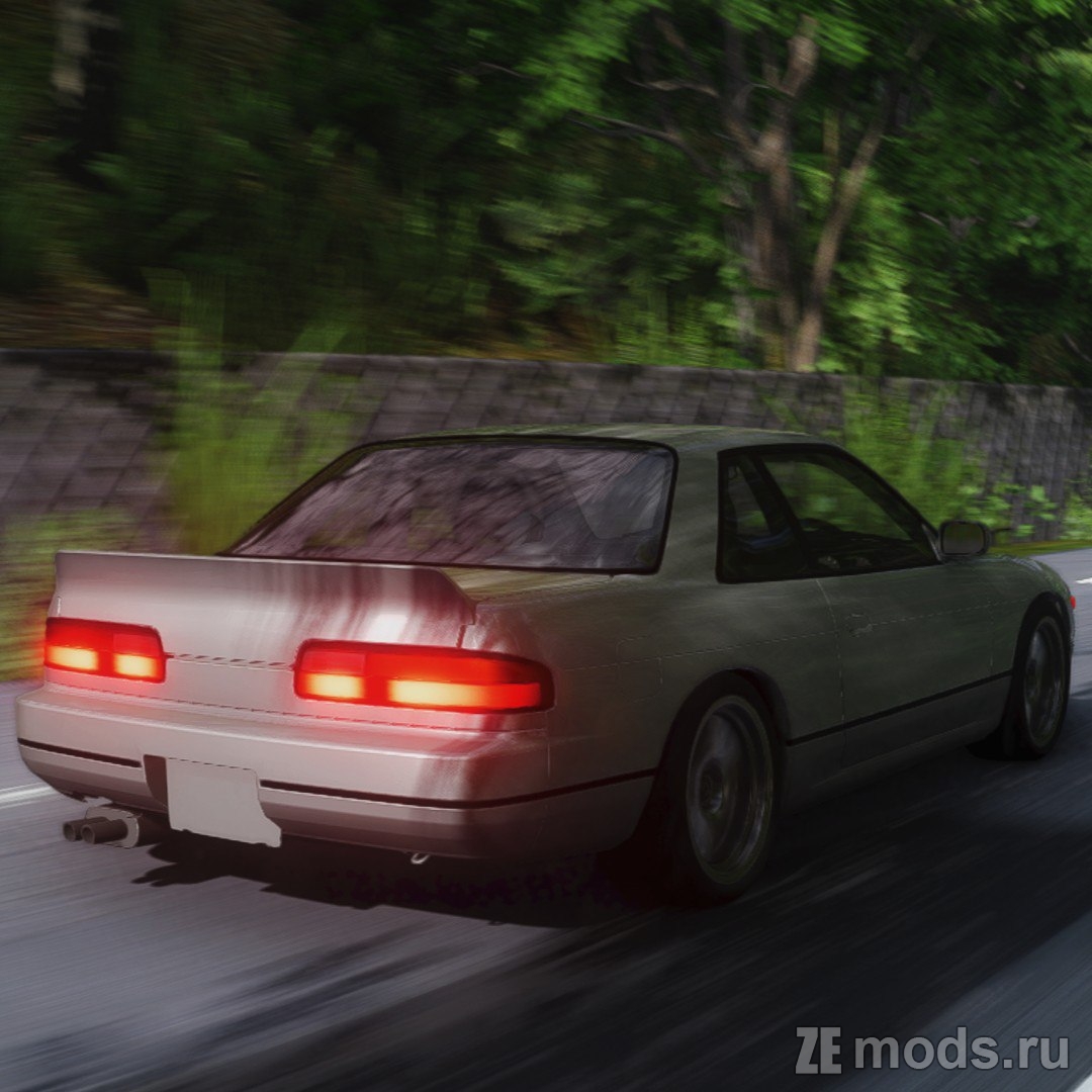 Мод Nissan Silvia S13 Coupe (1.0) для BeamNG.drive (0.35.x)