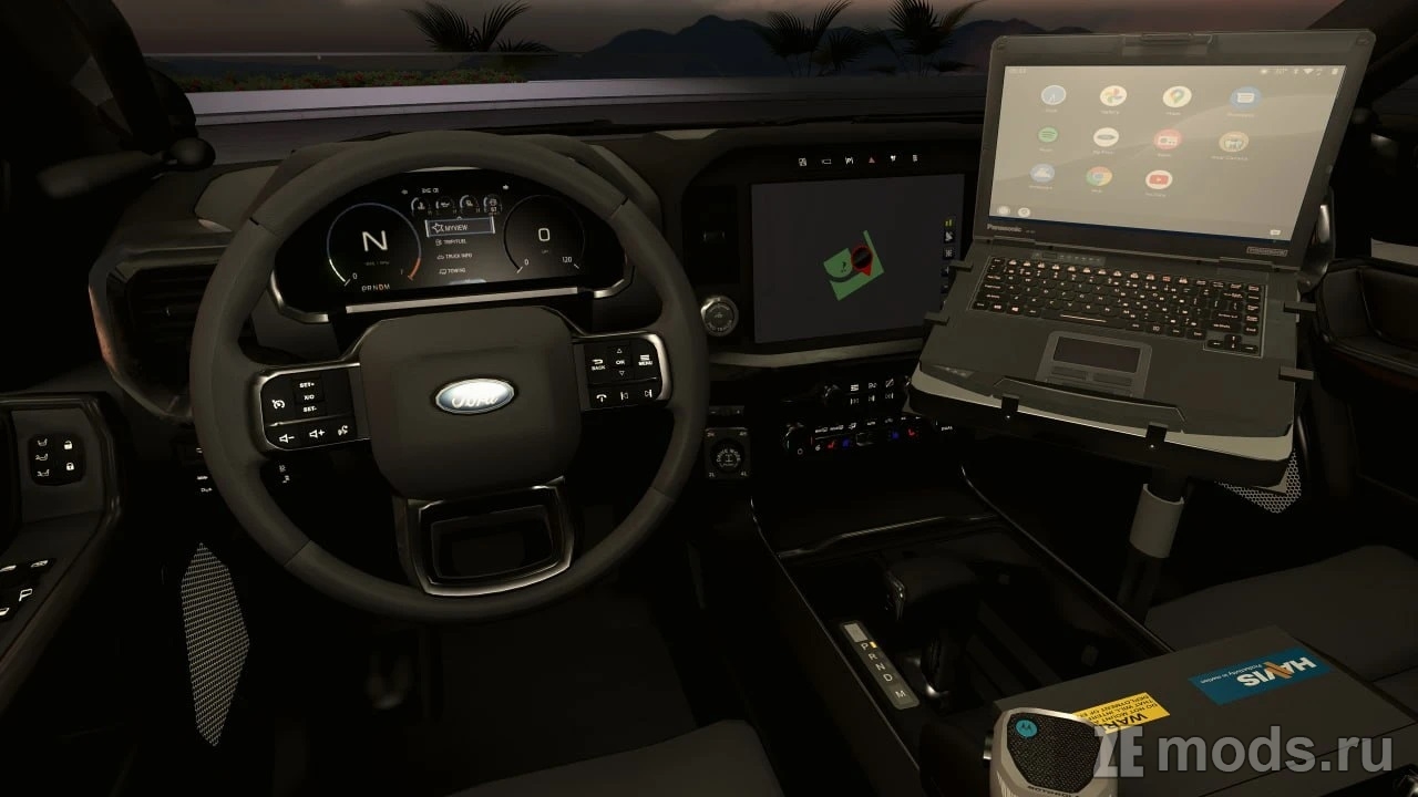 Мод Ford F-150 Police (2.0) для Assetto Corsa
