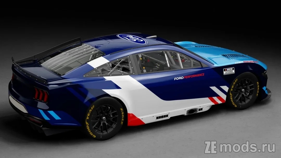 Nascar Ford Mustang 2024 (0.1) для Assetto Corsa