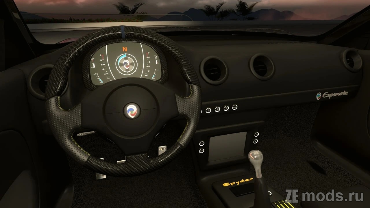 Мод Panoz Esperante Spyder GT (1.0) для Assetto Corsa