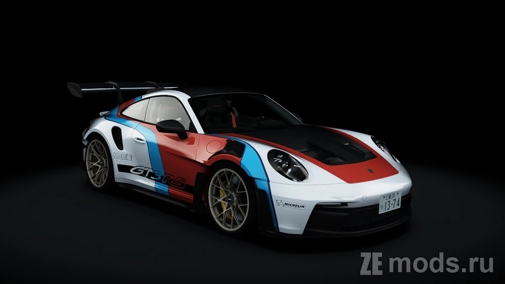 Мод Porsche 911 (992) GT3 RS (1.1.1) для Assetto Corsa