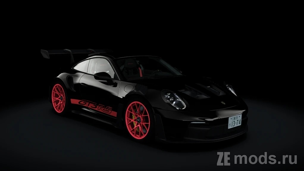 Мод Porsche 911 (992) GT3 RS (1.1.1) для Assetto Corsa