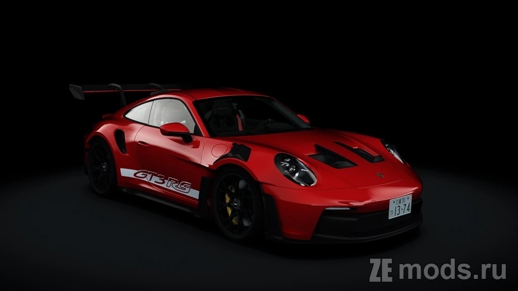 Мод Porsche 911 (992) GT3 RS (1.1.1) для Assetto Corsa