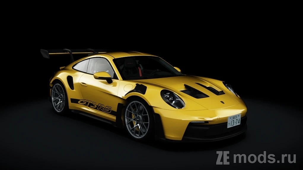 Мод Porsche 911 (992) GT3 RS (1.1.1) для Assetto Corsa