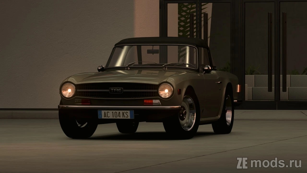 Triumph TR6 (1.0) для Assetto Corsa