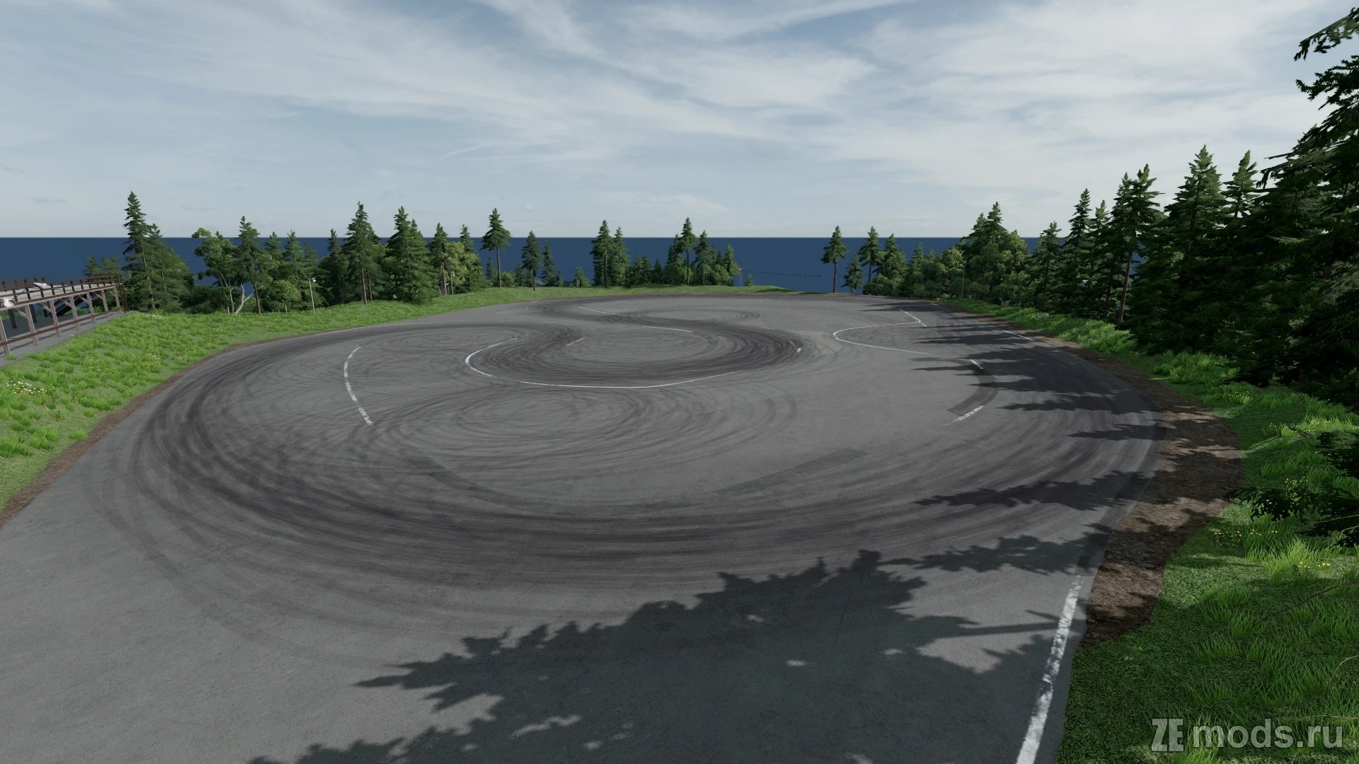 Карта Ebisu Circuit FULL (2.0) для BeamNG.drive