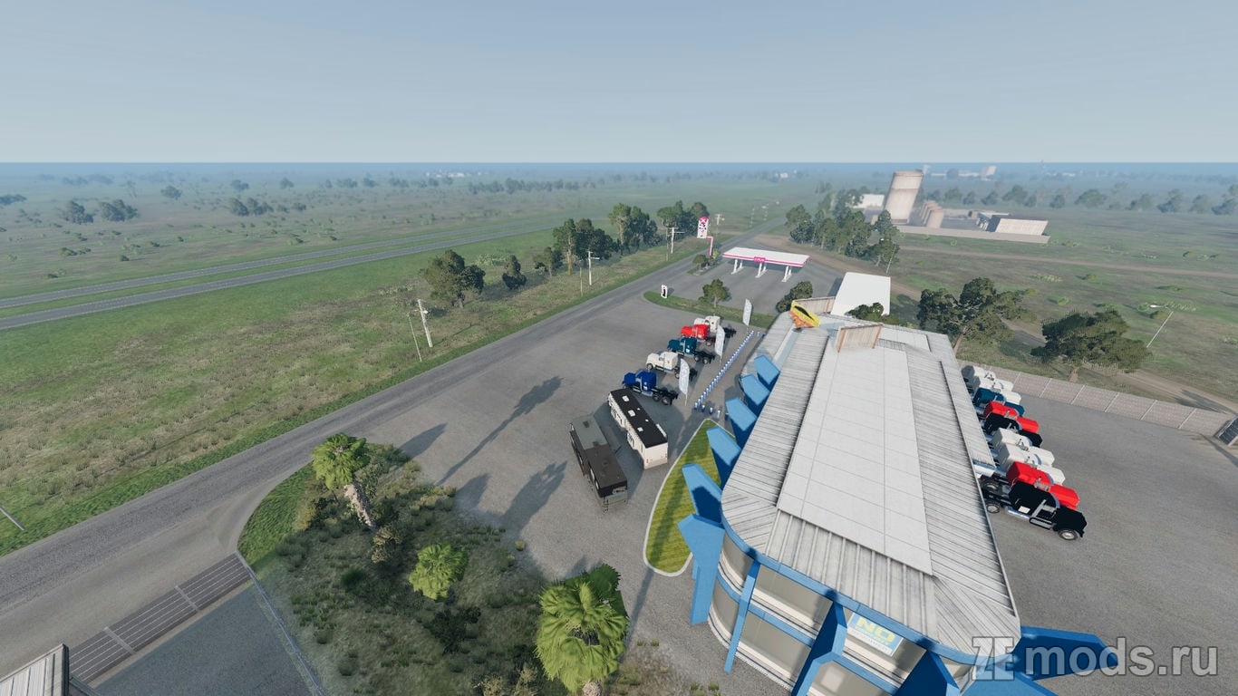 Мод Карта "Argentinean Roads" (3.11) для BeamNG.drive (0.36.x)