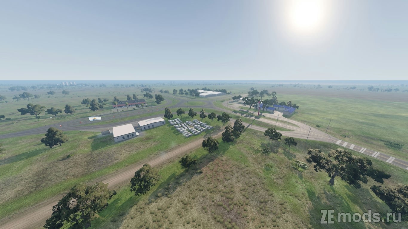 Мод Карта "Argentinean Roads" (3.11) для BeamNG.drive (0.36.x)