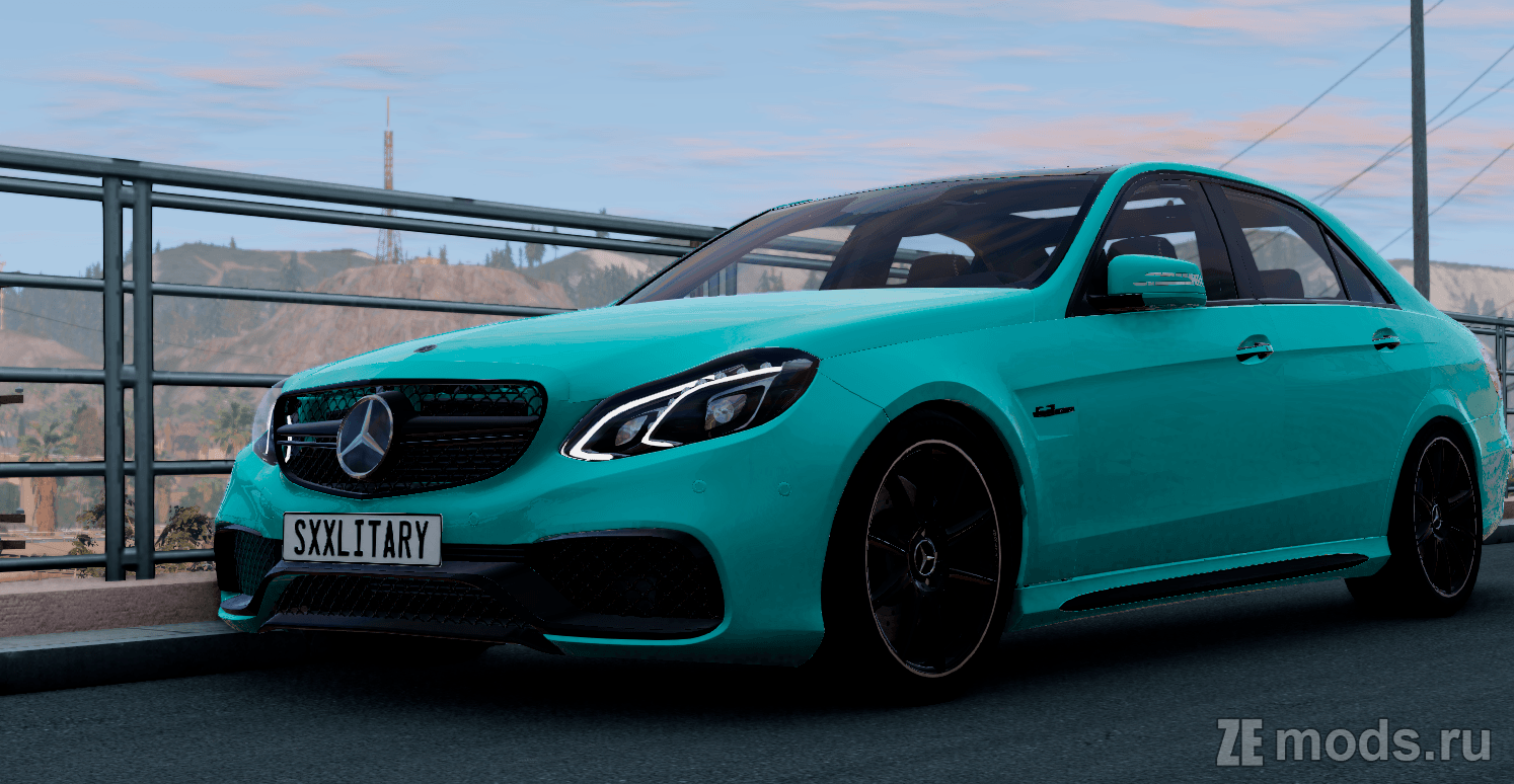 Mercedes-Benz E63-Series AMG W212 (1.0) для BeamNG.Drive (0.35x)