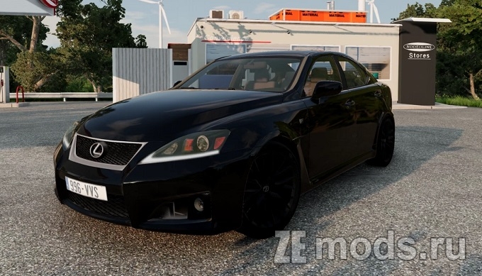 Мод Lexus IS-F (1.0) для BeamNG.drive (0.35.x)