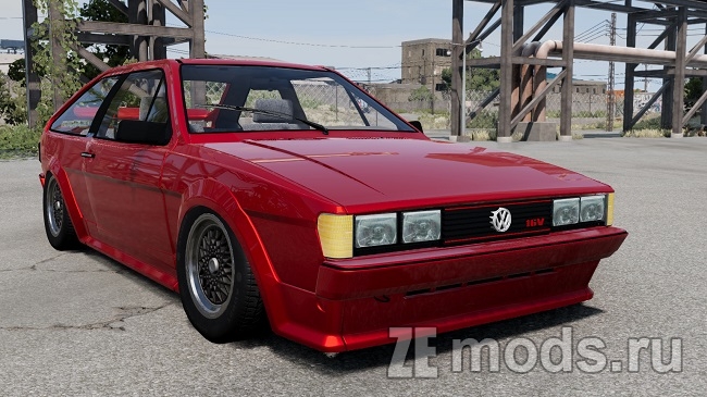 Volkswagen Scirocco Remaster (1.0) для BeamNG.drive (0.36.x)