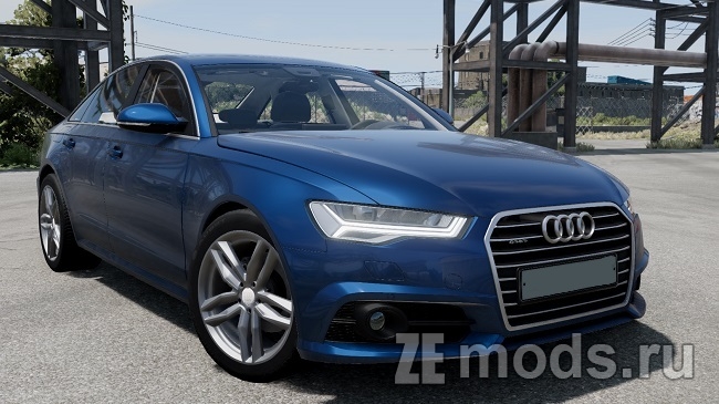 Audi A6 (C7) 2013-2018 (1.0) для BeamNG.drive (0.36.x)
