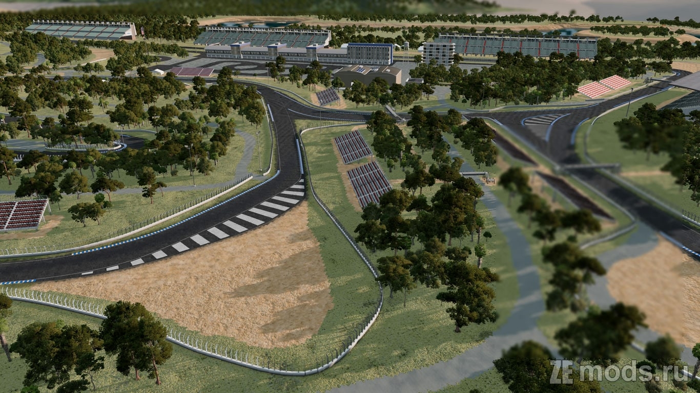 Карта "Sierra Summit Raceway" (1.2) для BeamNG.drive (0.36.x)