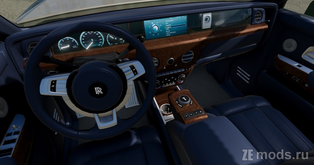 Мод Rolls-Royce Phantom 2012-2017 (1.0) для BeamNG.drive (0.35.x)