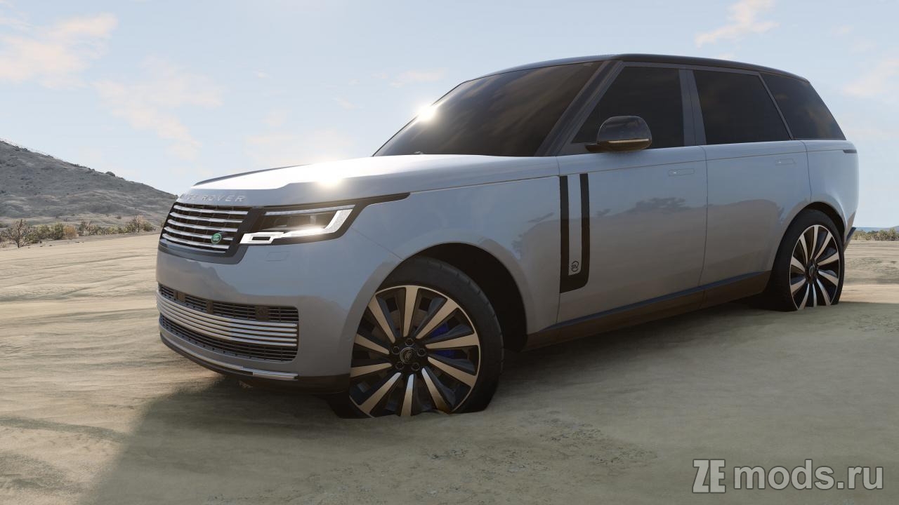Мод Land Rover Range Rover 2024 (1.0) для BeamNG.drive (0.36.x)