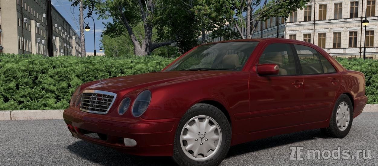 Mercedes-Benz W210 (E-Class) (1.1) для BeamNG.drive (0.36.x) 