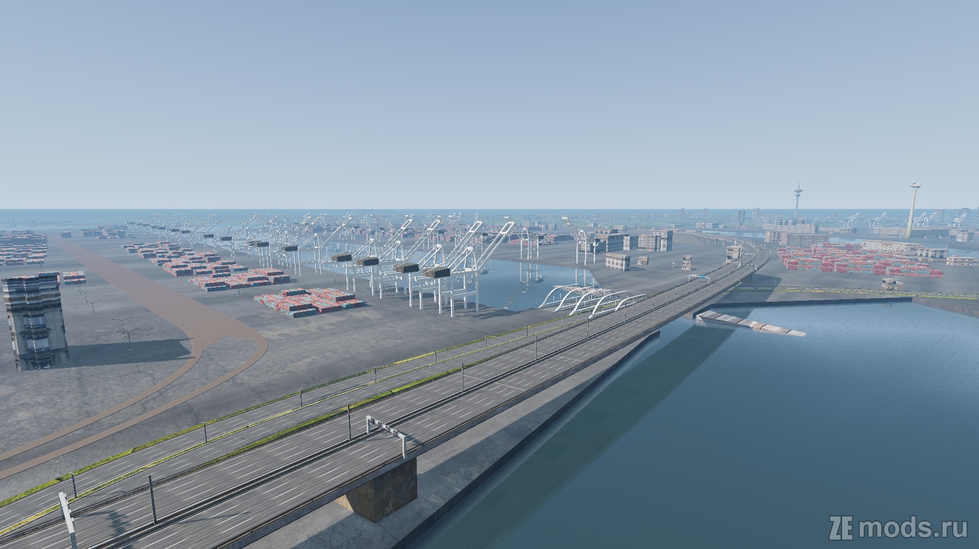 Мод Карта "Hamburg Autobahn Experience" (1.0) для BeamNG.drive (0.35.x)