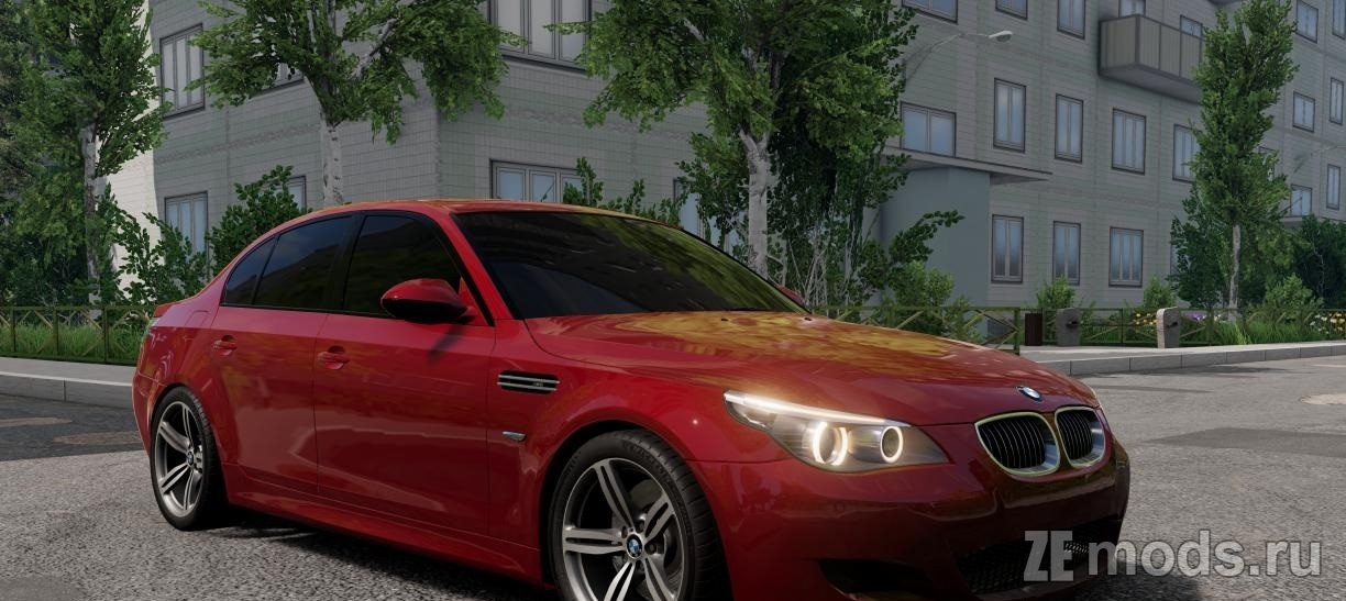 Мод BMW M5 E60 (3.0) для BeamNG.drive (0.36.x)