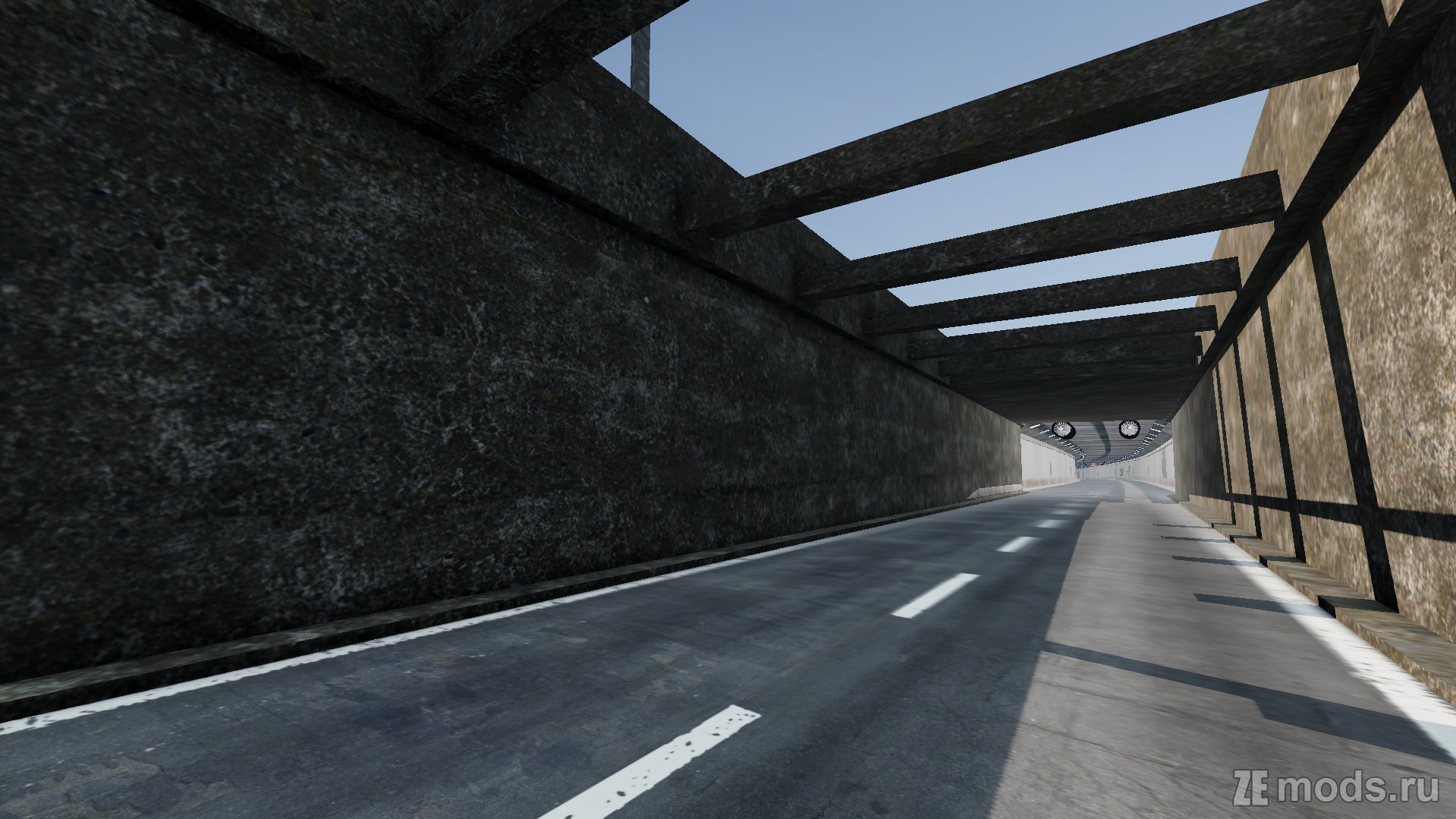 Мод Карта "Hamburg Autobahn Experience" (1.0) для BeamNG.drive (0.35.x)