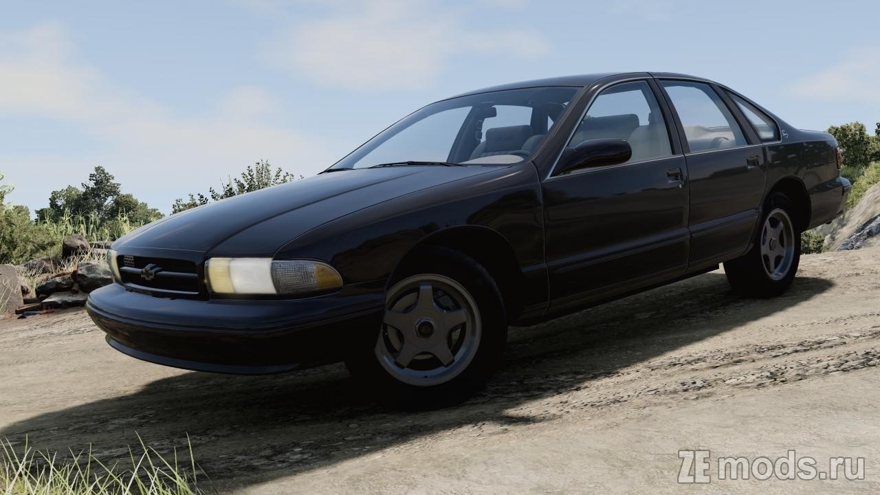 Мод Chevrolet Caprice 1991-1996 (2.0) для BeamNG.drive (0.36.x)