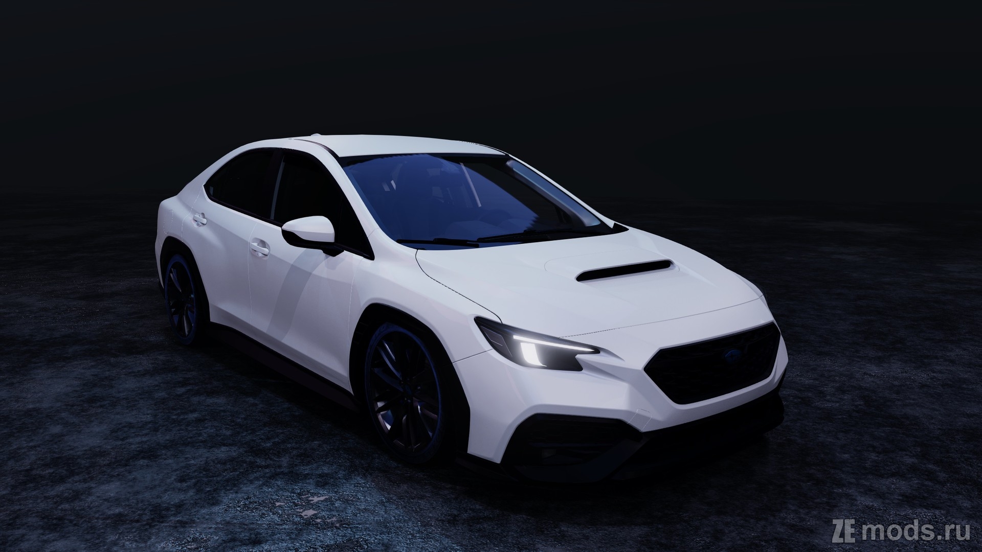 Мод Subaru WRX (Stock+Custom) (1.0) для BeamNG.drive (0.35.x)