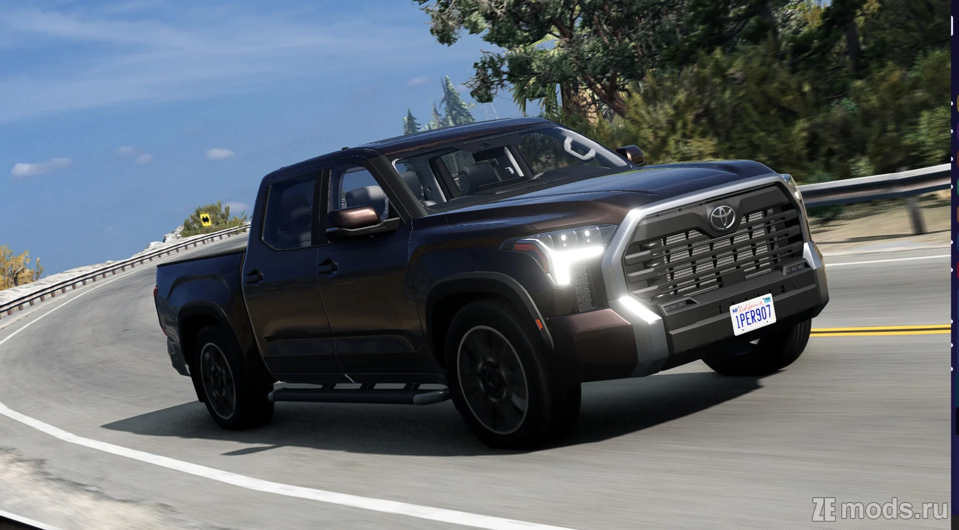 Мод Toyota Tundra 2023 (1.0) для BeamNG.drive (0.36.x)