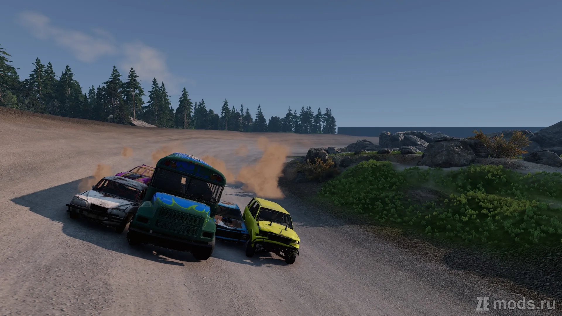 Мод Карта "Foothills Off-Road Park" (3.0) для BeamNG.drive (0.36.x)