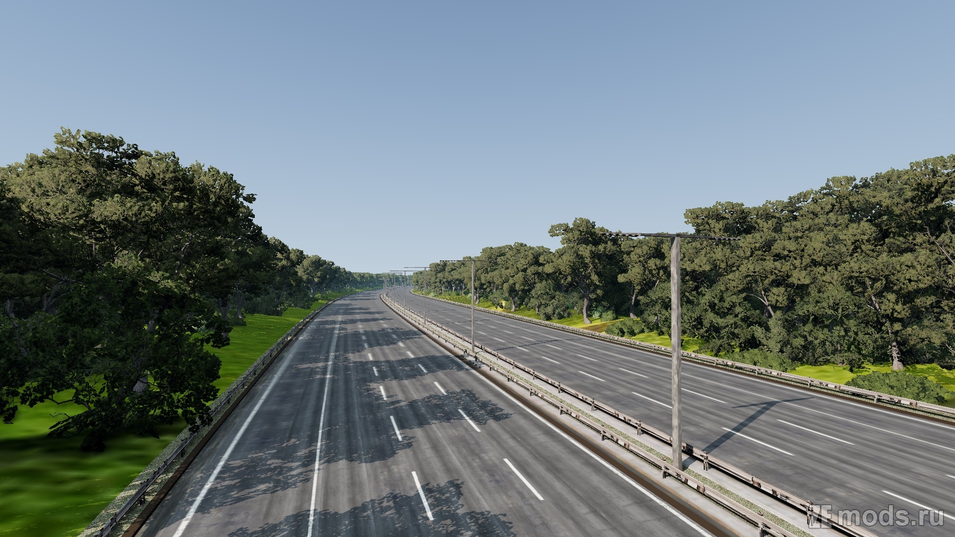Мод Карта "Hamburg Autobahn Experience" (1.0) для BeamNG.drive (0.35.x)