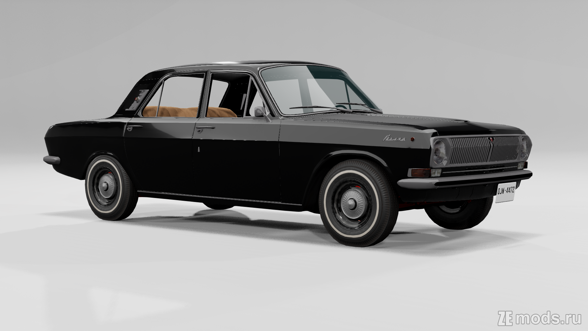 Мод ГАЗ 24 (Волга) (1.0) для BeamNG.drive (0.36.x)