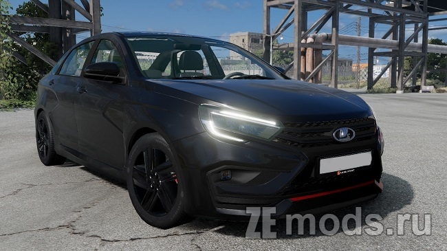 Lada Vesta NG (1.0) для BeamNG.drive (0.36.x)