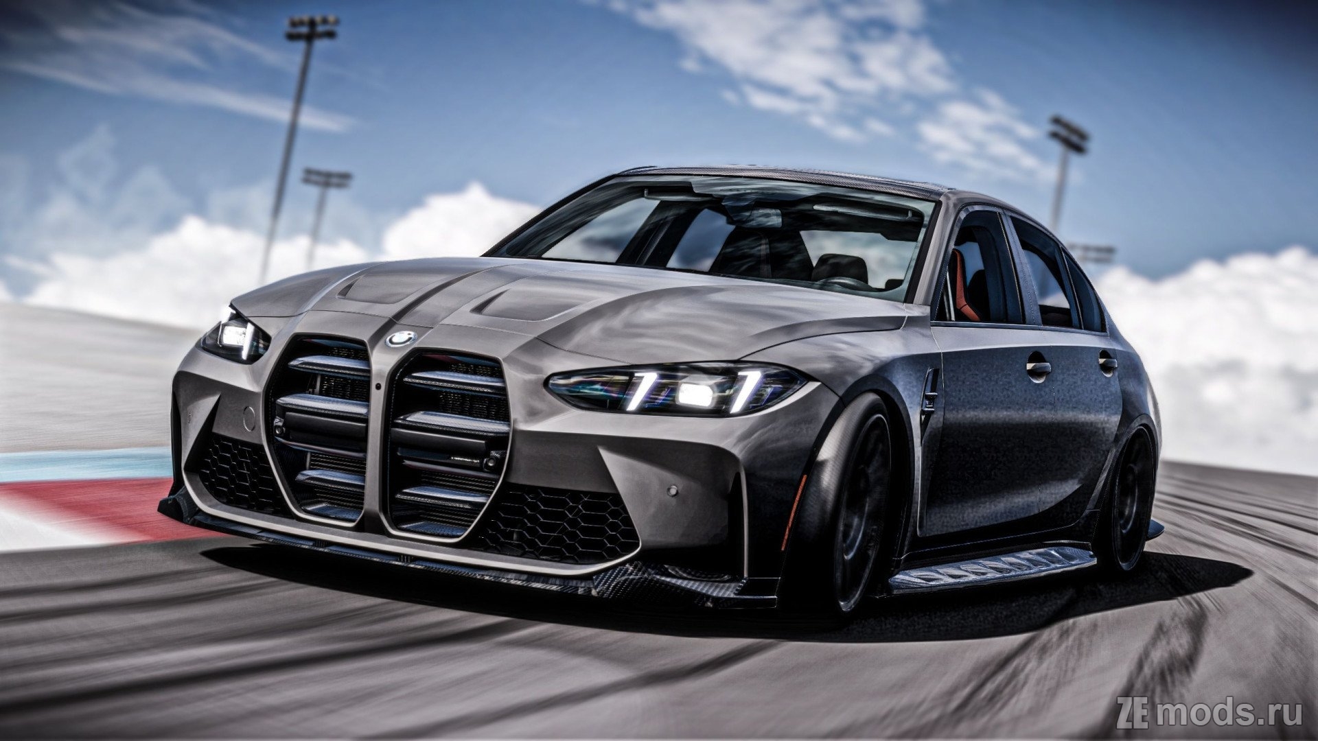 BMW M3 G80 (1.0) для BeamNG.drive (0.36.x)