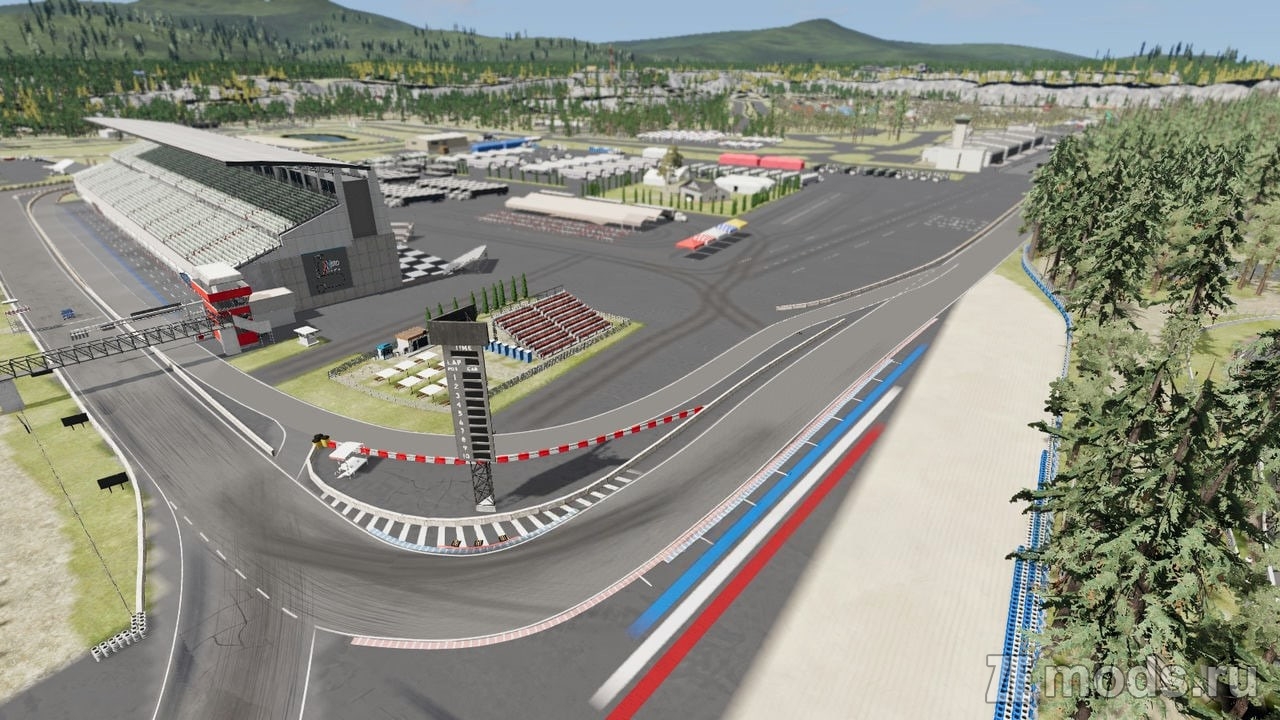 Мод Карта "Xero Parklands" (2.38) для BeamNG.drive (0.36.x)