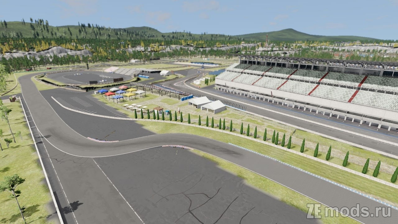 Мод Карта "Xero Parklands" (2.38) для BeamNG.drive (0.36.x)