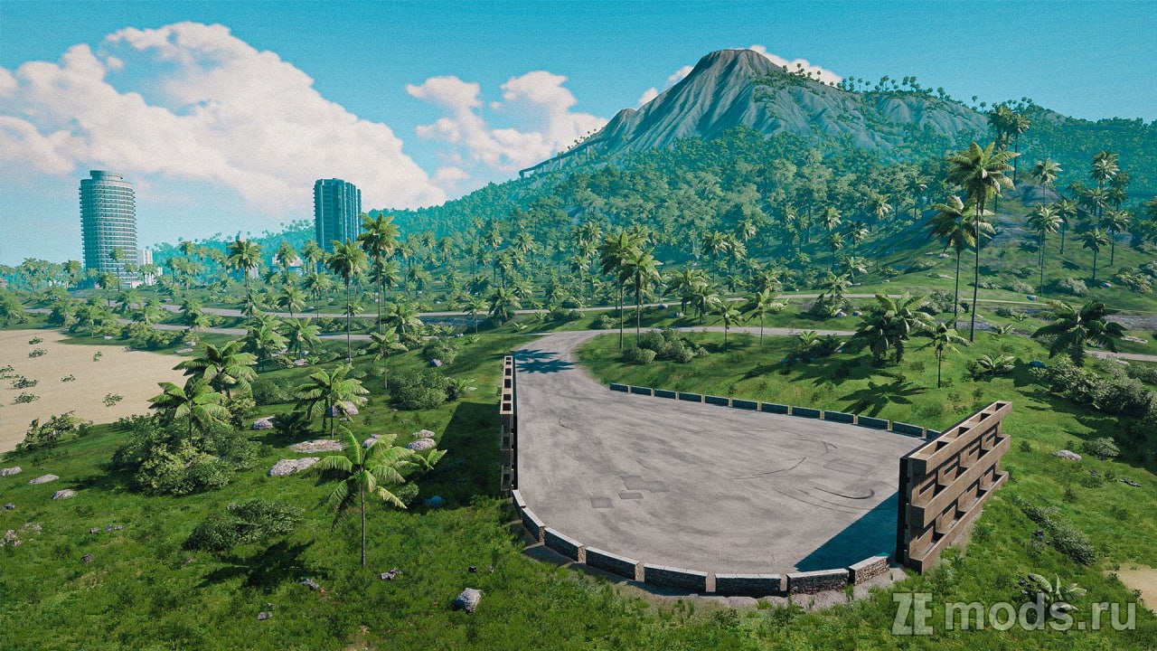 Мод Карта "Caldera Bay" (1.11) для BeamNG.drive (0.36.x)