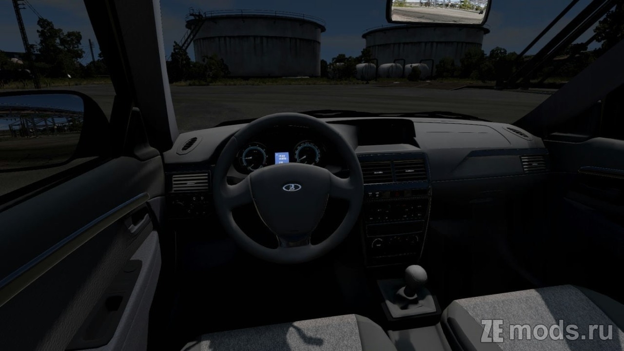 Мод Lada Priora (1.0) для BeamNG.drive (0.36.x)