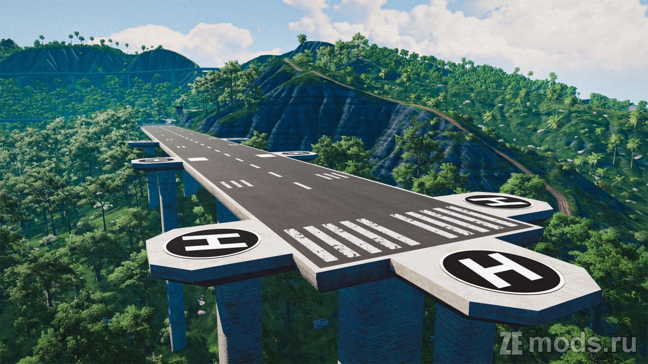 Мод Карта "Caldera Bay" (1.11) для BeamNG.drive (0.36.x)