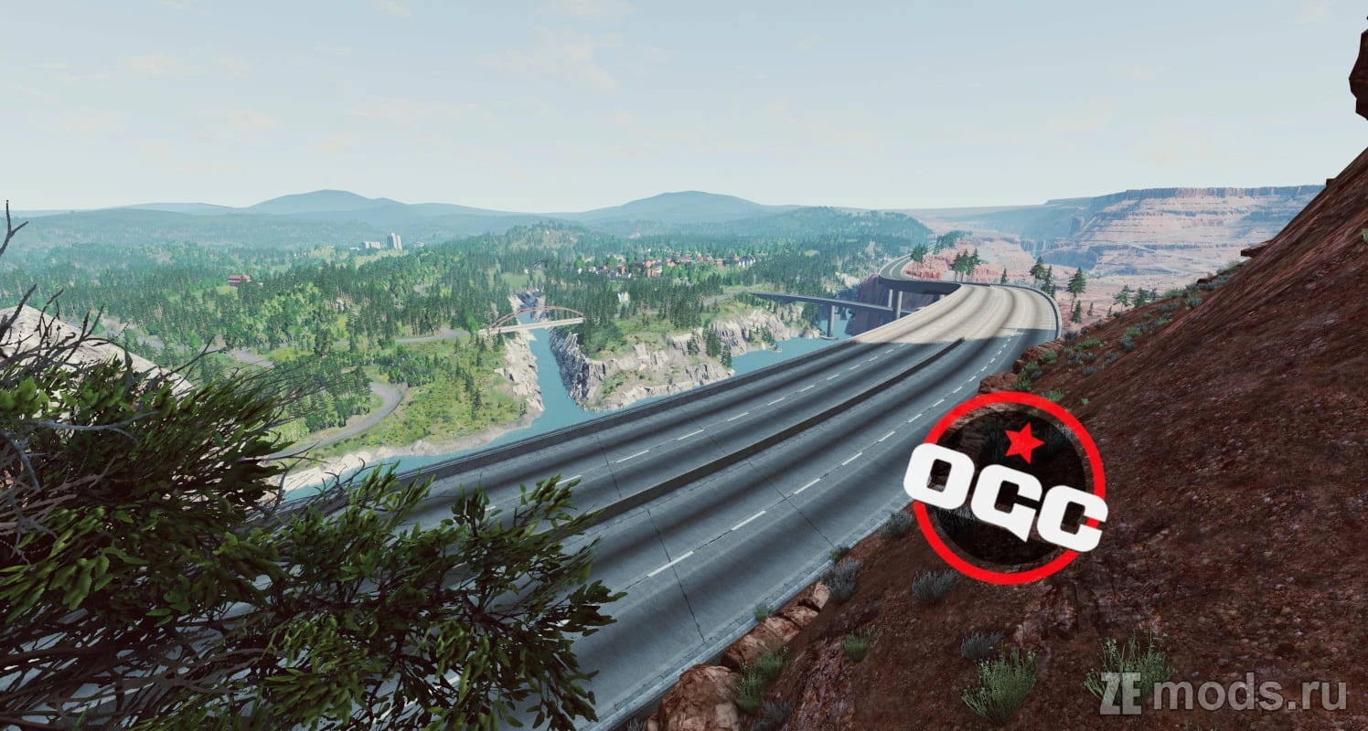 Мод Карта "OGC TWO - The Ultimate Map" (1.6) для BeamNG.drive (0.36.x)
