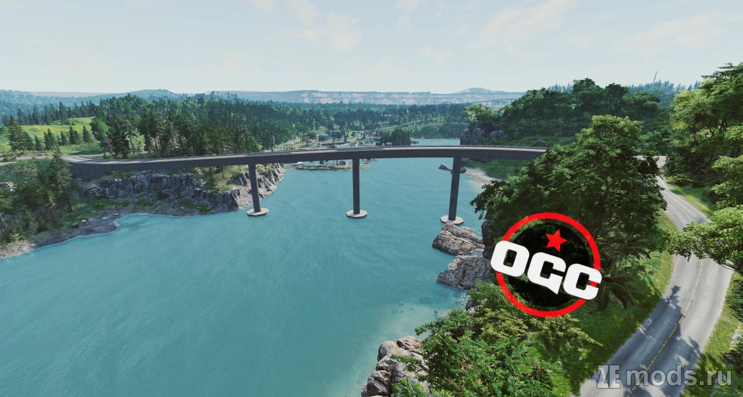 Мод Карта "OGC TWO - The Ultimate Map" (1.6) для BeamNG.drive (0.36.x)