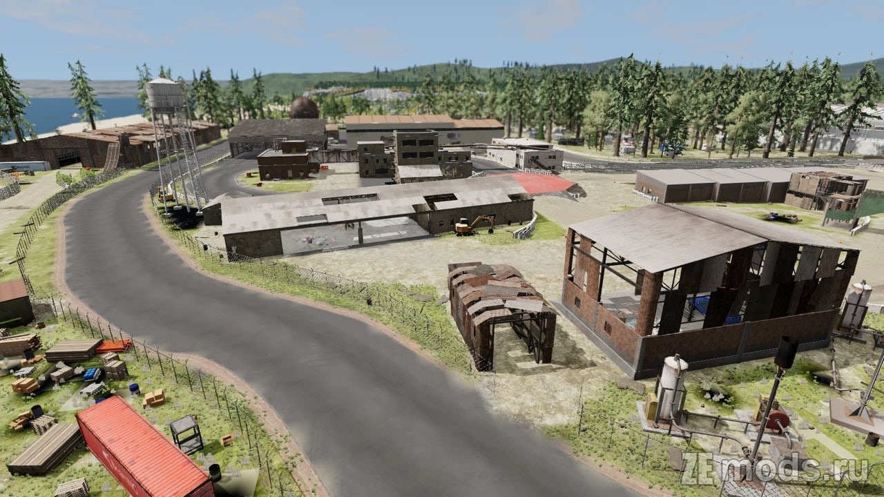 Мод Карта "Xero Parklands" (2.38) для BeamNG.drive (0.36.x)