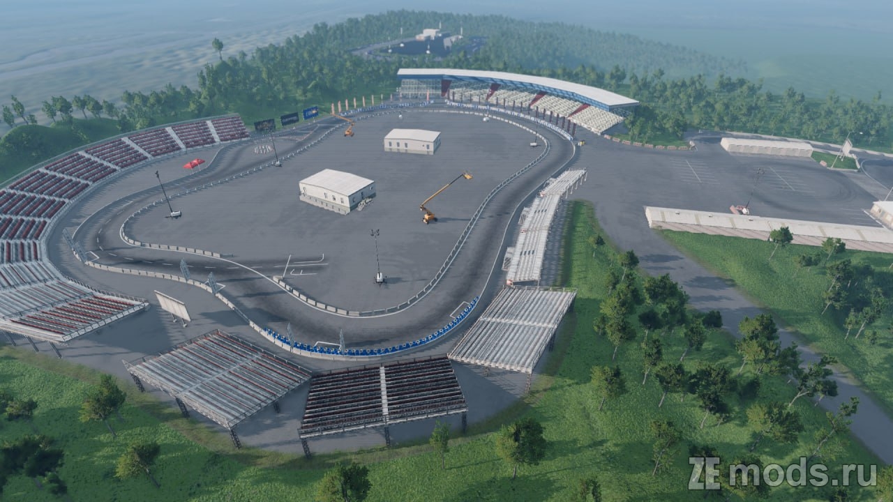 Мод Карта "Drift Compound (TLDC)" (1.3) для BeamNG.drive (0.36.x)