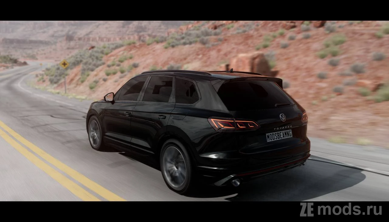 Мод Volkswagen Touareg III (Pre Facelift, Facelift) (2.01) для BeamNG.drive (0.36.x)