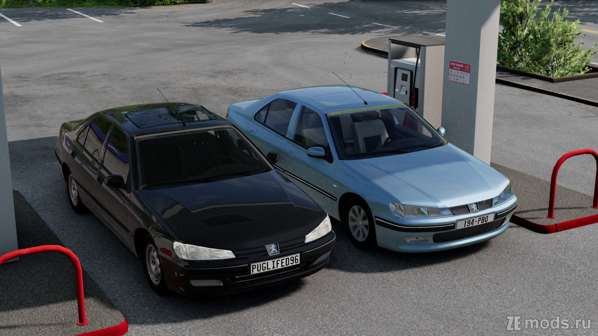 Peugeot 406 (4.3) для BeamNG.drive (0.36.x)