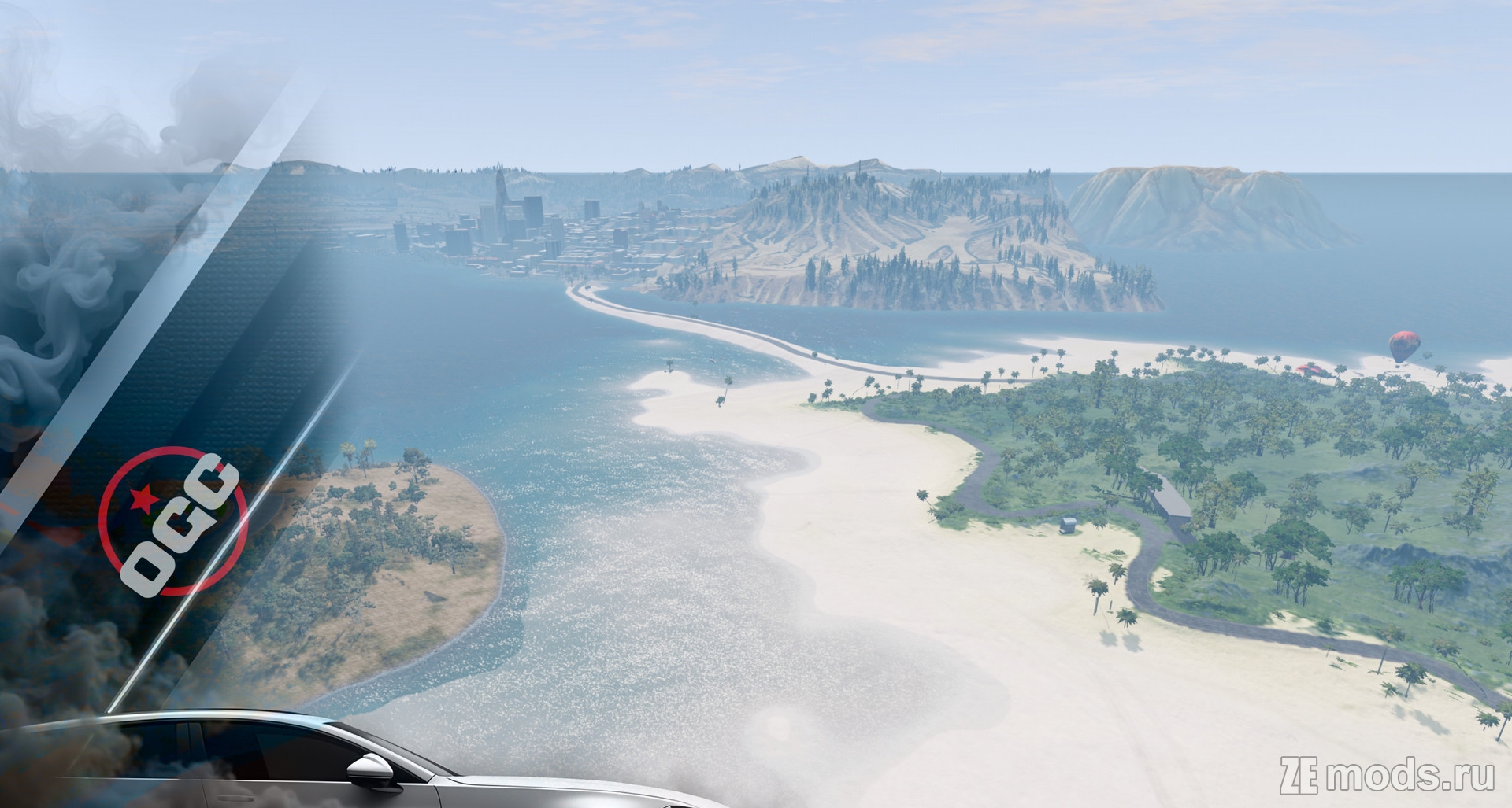 Мод Карта "OGC Parrot Coast [Parrot Bay X West Coast]" (1.01) для BeamNG.drive (0.36.x)&nbsp;