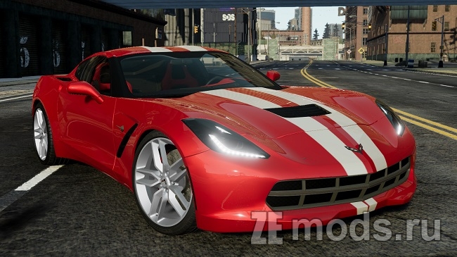 Chevrolet Corvette (C7) (1.9) для BeamNG.drive (0.36.x)